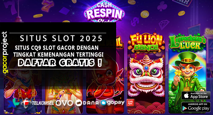 Situs CQ9 Slot Gacor dengan Tingkat Kemenangan Tertinggi